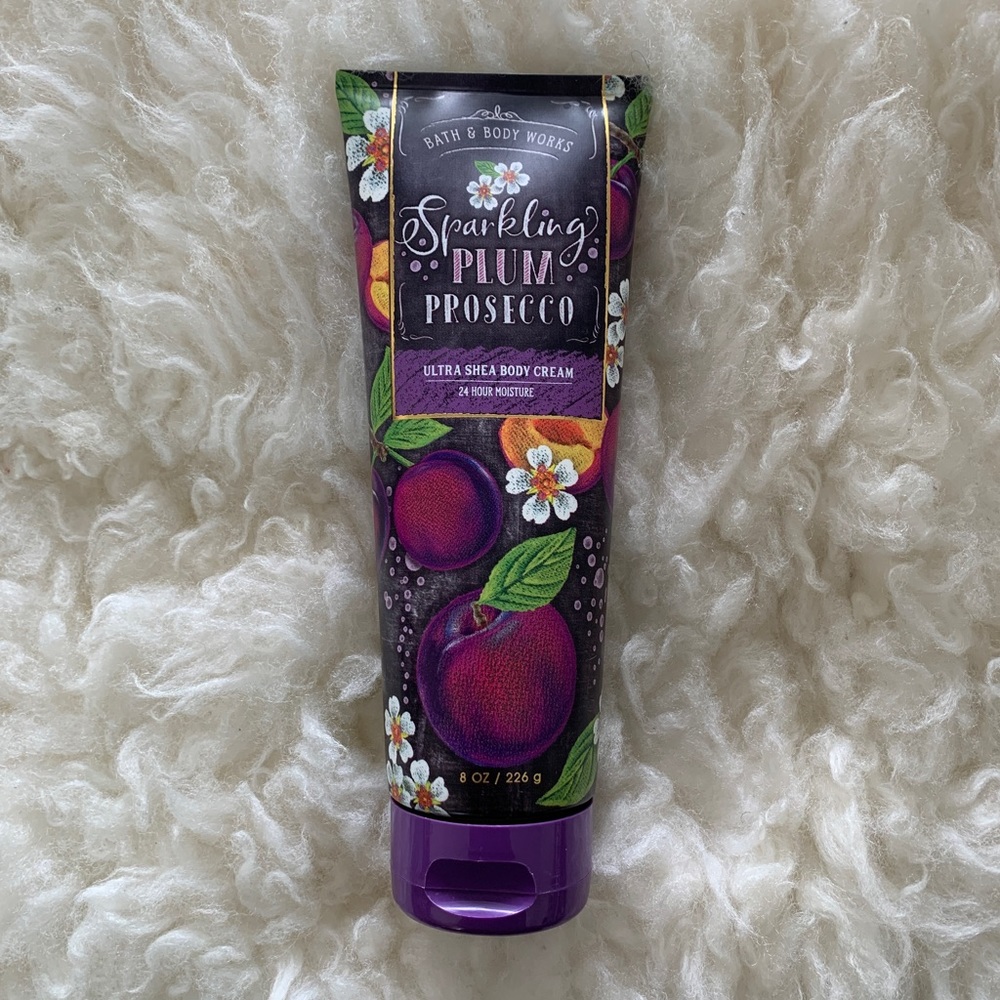 New BBW Sparkling Plum Prosecco Shea Body Cream
